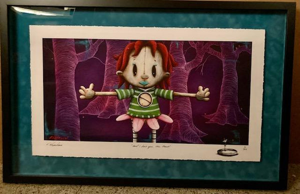 AND I LOVE YOU THIS MUCH-Framed by Fabio Napoleoni