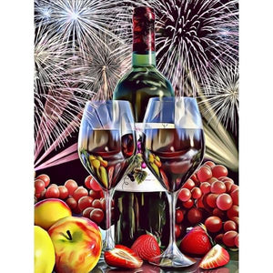 Food,Wine & Fireworks Jubilee by Alan Foxx - PoP x HoyPoloi Gallery