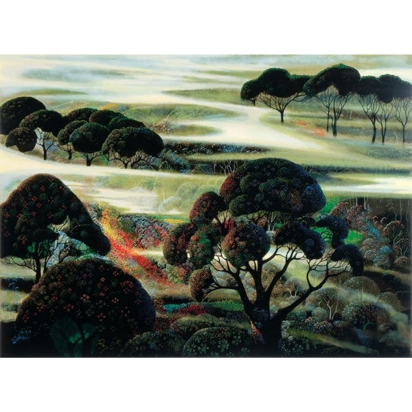 Eyvind Earle Forest Symphony 作品森のシンフォニー 自然 絵画 森