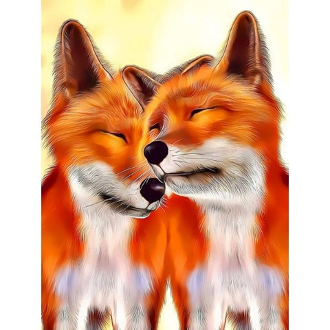 FOX-Fox Loving Couple by Alan Foxx - PoP x HoyPoloi Gallery
