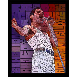 FREDDIE MERCURY by Curtis Epperson - PoP x HoyPoloi Gallery