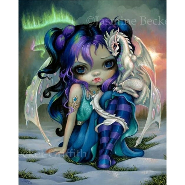 Frost Dragonling by Jasmine Becket Griffith