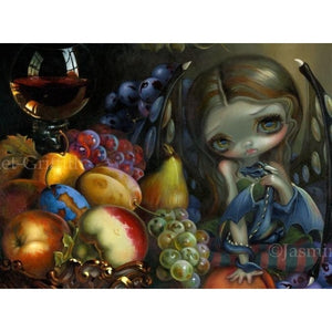 Fruit Dragonling by Jasmine Becket Griffith