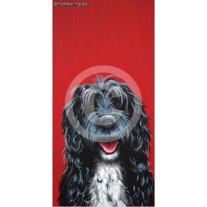 GAINES-Portuguese Water Dog by Michelle Mardis - PoP x HoyPoloi Gallery