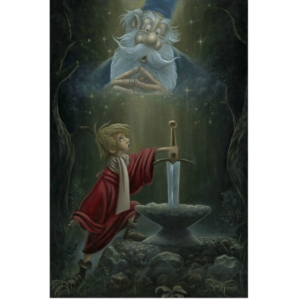 Hail King Arthur by Jared Franco - 24" x 30" Limited Edition 
