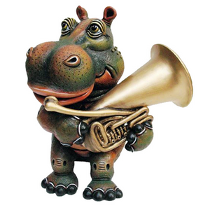 Hippo The Tuba Player by Carlos and Albert