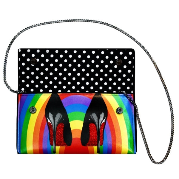 HEELS WITH CRYSTALS - Rainbow - PoP x HoyPoloi Gallery