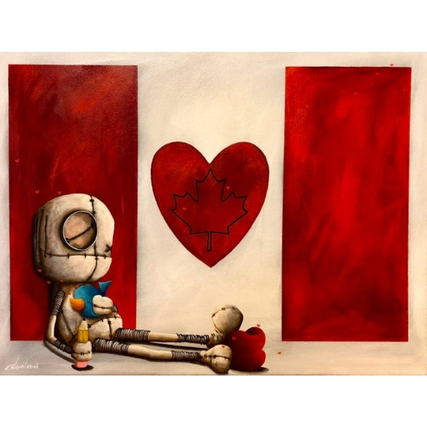 I Love Yah by Fabio Napoleoni - Limited Edition Canvas Giclee