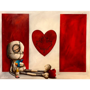 I Love Yah by Fabio Napoleoni - Limited Edition Canvas Giclee