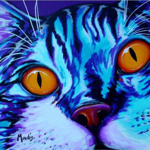 JACKSON-Grey Tabby by Michelle Mardis - PoP x HoyPoloi Gallery