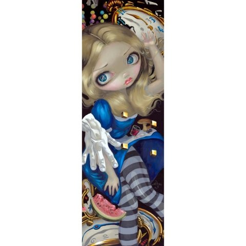 Alice Down a Dali Rabbit Hole by Jasmine Becket Griffith