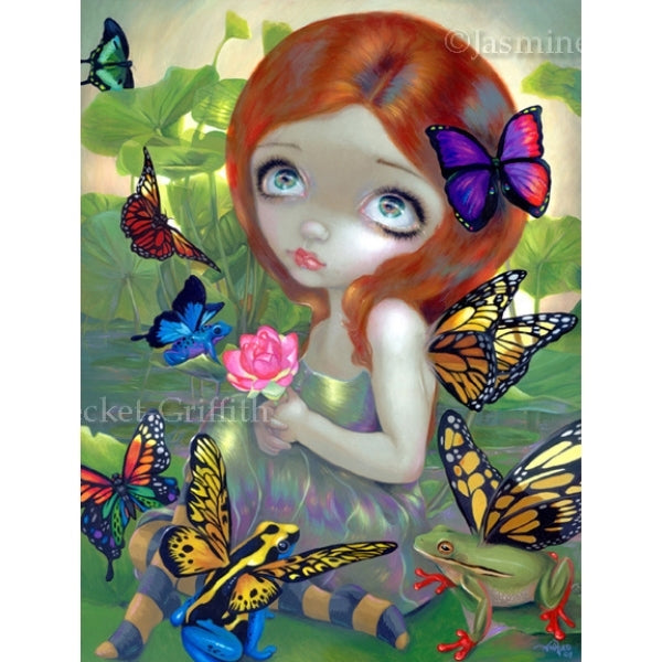 Daydreams and Frogs by jasmine Becket Griffith