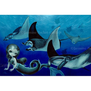 Manta Ray Mermaid by Jasmine Becket Griffith
