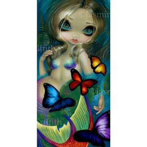 Mermaid with Butterflies by Jasmine Becket Griffith