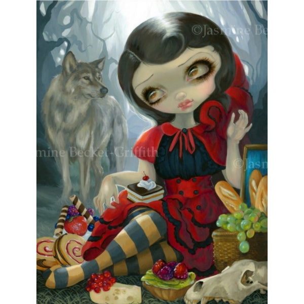Red Riding Hood Picnic by Jasmine Becket Griffith