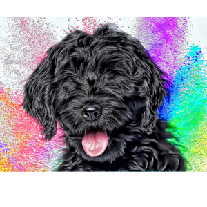 DOGS - Labradoodle Devotion by Alan Foxx - PoP x HoyPoloi Gallery