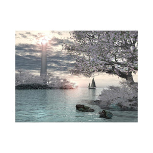 LANDSCAPES-Lighthouse Harmony Dream by Alan Foxx - PoP x HoyPoloi Gallery