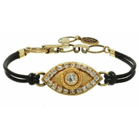 BRACELET-EVIL EYE-Gold - PoP x HoyPoloi Gallery