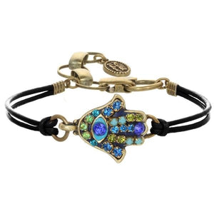 BRACELET-HAMSA-Blue 7 Green - PoP x HoyPoloi Gallery