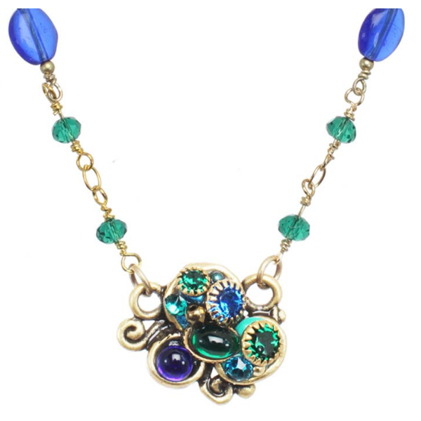 NECKLACE-Emerald-Swirl - PoP x HoyPoloi Gallery