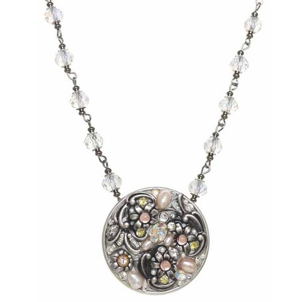 NECKLACE-Silver Lining Medium Circle - PoP x HoyPoloi Gallery