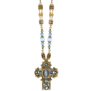 NECKLACE-CROSS-Bluebell - PoP x HoyPoloi Gallery