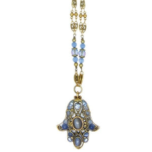 NECKLACE-HAMSA-Bluebell - PoP x HoyPoloi Gallery