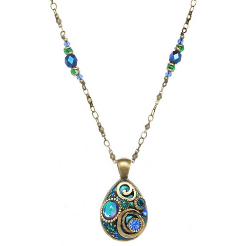 NECKLACE-Emerald-Drop - PoP x HoyPoloi Gallery