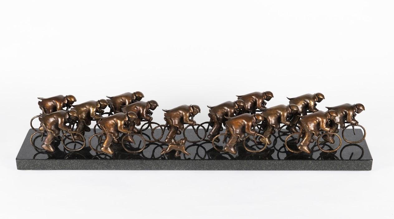THE RACE by MacKenzie Thorpe - Sculpture - PoP x HoyPoloi Gallery