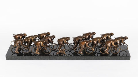 THE RACE by MacKenzie Thorpe - Sculpture - PoP x HoyPoloi Gallery