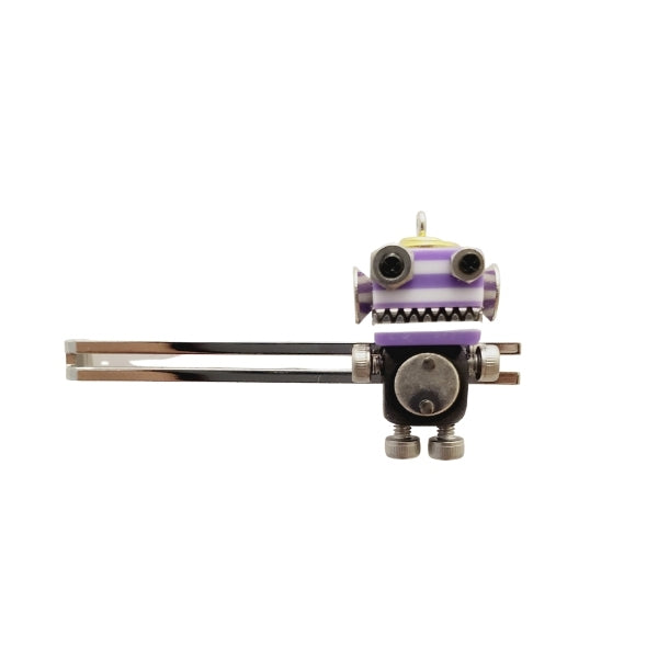 ROBOT TIE CLIP-Kyuppuru - Black & Purple - PoP x HoyPoloi Gallery