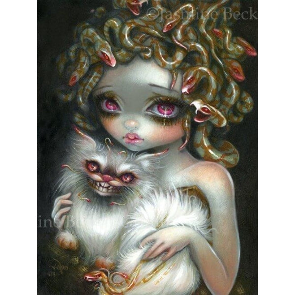 Medusa and her Cat by Jasmine Becket Griffith