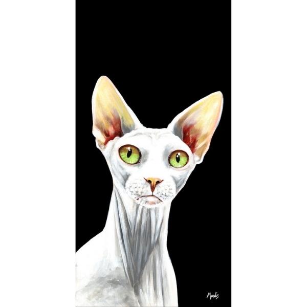 MERLIN-Sphinx cat by Michelle Mardis - PoP x HoyPoloi Gallery