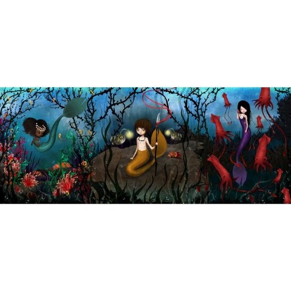 Mermaid Panel A by Jessica Von Braun
