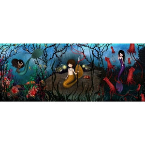 Mermaid Panel A by Jessica Von Braun