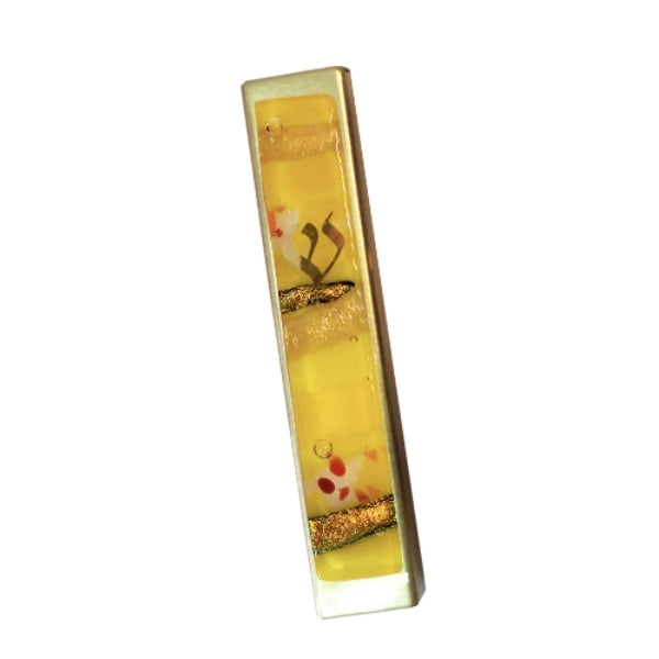 MEZUZAH - Mosaic Fused Glass - PoP x HoyPoloi Gallery