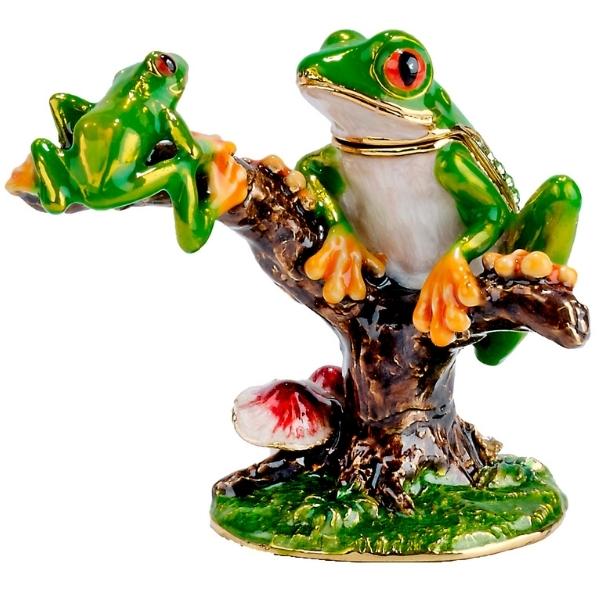 MOTHER AND BABY FROG ON BRANCH - PoP x HoyPoloi Gallery