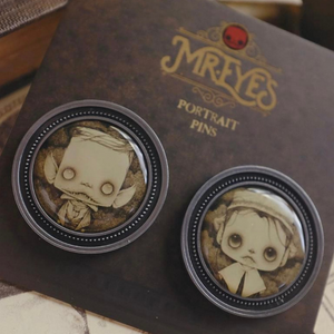 Mr. Eyes-PIN-Barnaby & Agnes Portrait - PoP x HoyPoloi Gallery