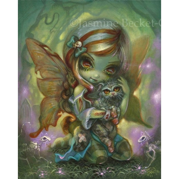 My Zombie Kitty by Jasmine Becket Griffith