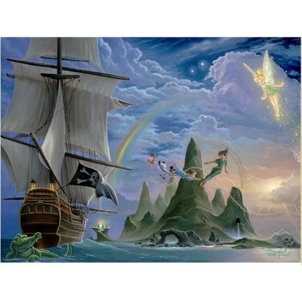 Neverland Unveiled by Jared Franco - 18" x 24" Limited Edition 