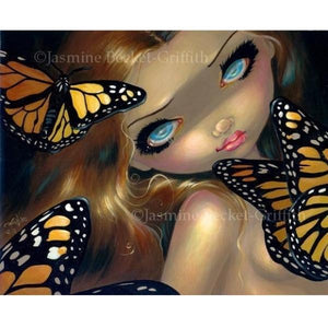 Nymph with Monarchs by Jasmine Becket Griffith