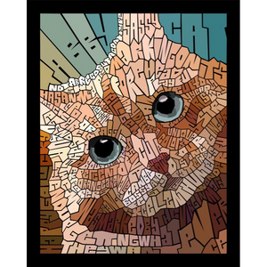 ORANGE TABBY CAT by Curtis Epperson - PoP x HoyPoloi Gallery