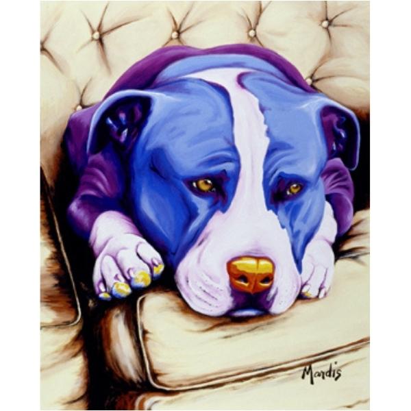 OTIS-Staffordshire Terrier by Michelle Mardis - PoP x HoyPoloi Gallery