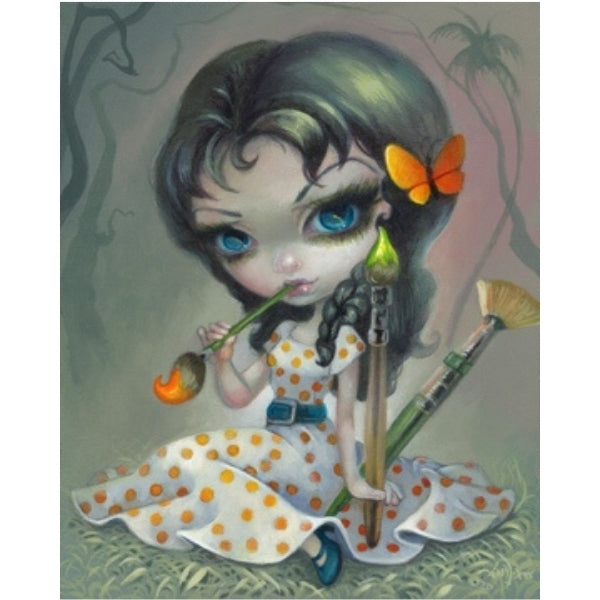 Painting Pixie by Jasmine Becket Griffith