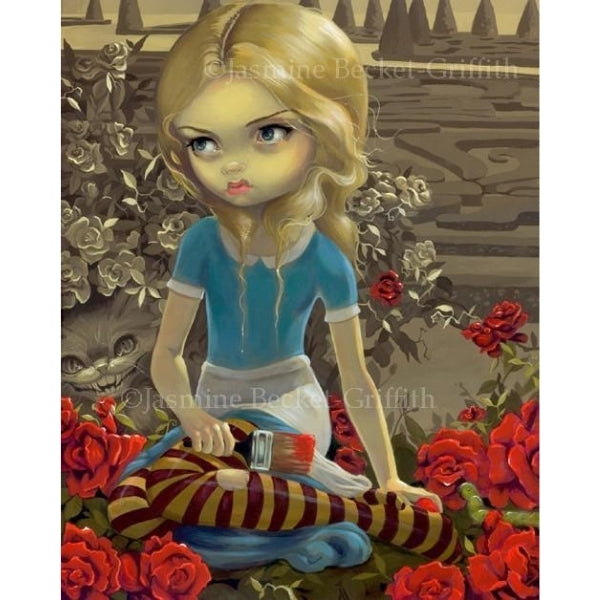 Painting the Roses Red by Jasmine Becket Griffith
