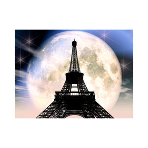 LANDSCAPES-Paris in the Moonlight by Alan Foxx - PoP x HoyPoloi Gallery