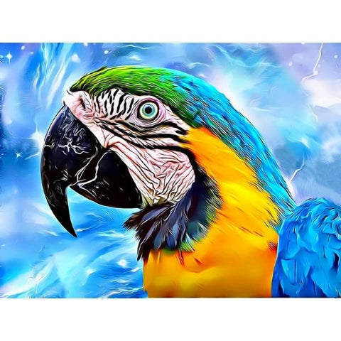 BIRDS-Parrot Spirit by Alan Foxx - PoP x HoyPoloi Gallery
