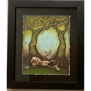 PLEASE FILL THE EMPTINESS by Fabio Napoleoni - FRAMED