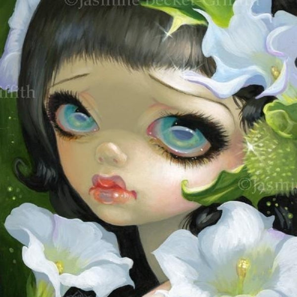 Poisonous Beauties V:Datura by Jasmine becket Griffith