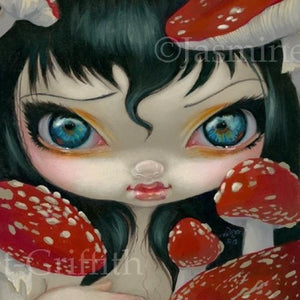 Poisonous Beauties VI:Fly Agaric by Jasmine Becket Griffith